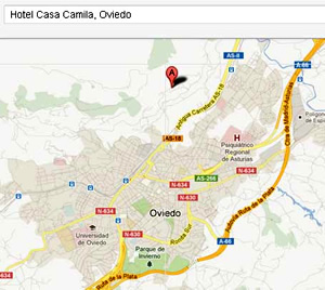 Estamos a 1,5 km de Oviedo